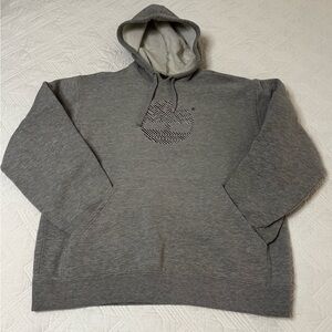 Timberland Distressed Charcoal Gray Men's Hoodie Small